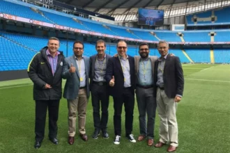 QNET dévoile les nouvelles montres QNETCITY au Etihad Stadium