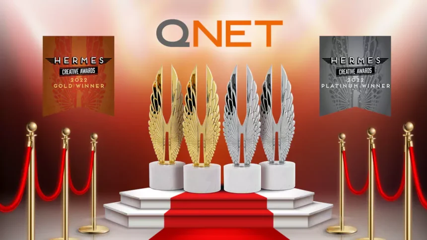 QNET wins at Hermes Creative Awards
