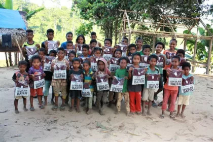 RYTHM Foundation supports the children of the Bateq tribe with ‘Sekulah Bateq’