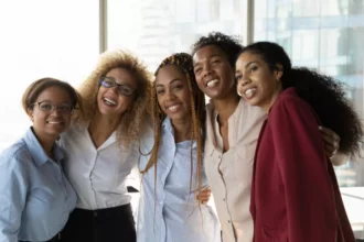 Group of African women together for Women's Entrepreneurship Day