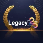 QNET 25th Anniversary logo Legacy