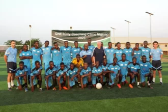 Manchester City na QNET kliniki ya soka nchini Nigeria