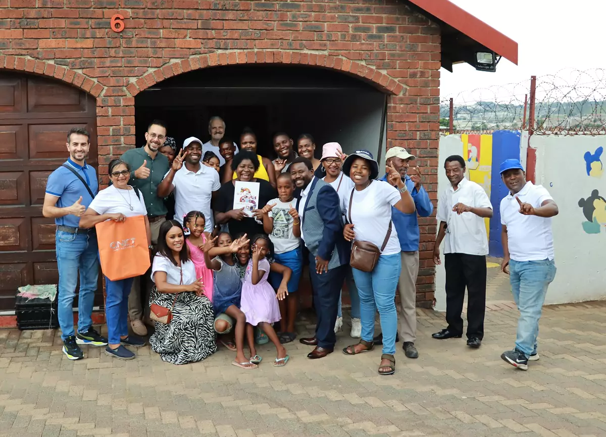 QNET's donation of HomePure Novas in South Africa